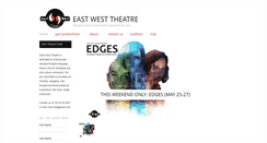 Desktop Screenshot of eastwesttheatre.com